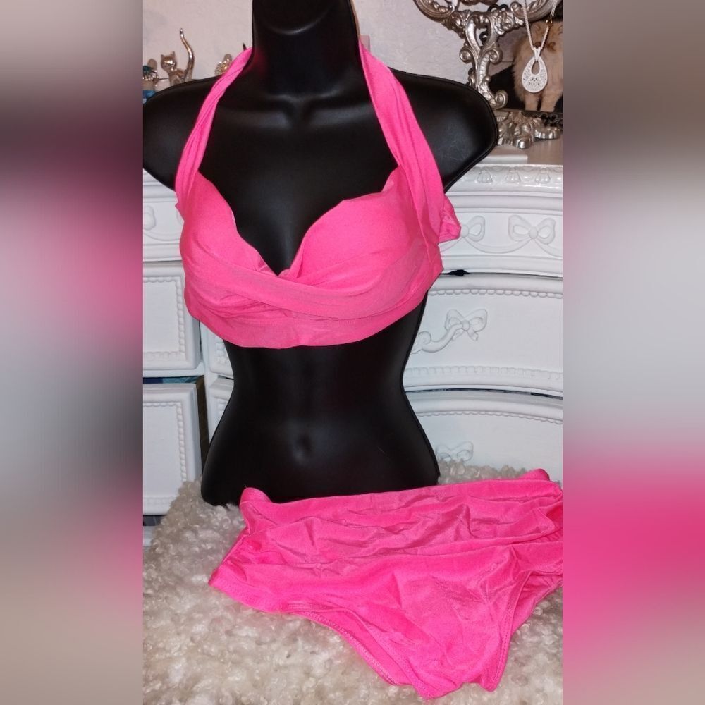 Beautiful Barbie Pink bikini top & bottom